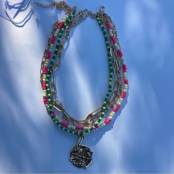 Handmade Beaded Necklace | A15 - Picture 6 of 7